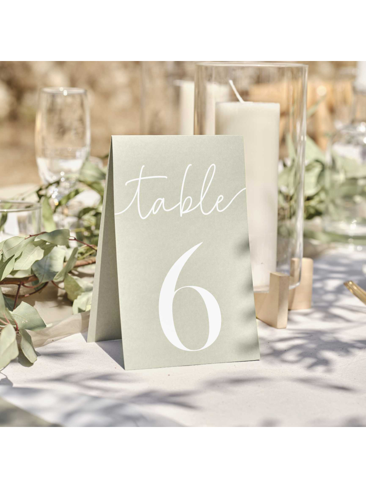 Ginger Ray SW-819 Numéros de Table 1-12 main product photo