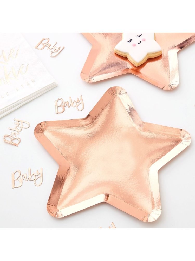 Ginger Ray TW-807 Twinkle Twinkle Assiettes main product photo