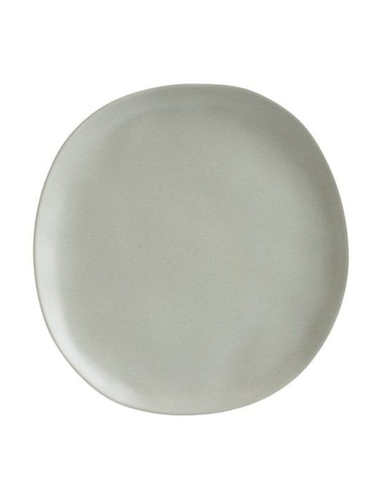 Assiette petit-déjeuner Owen gris main product photo