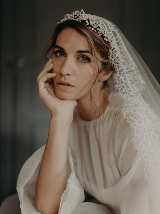 Lizeron Clémentine Tiara Blanche main product photo