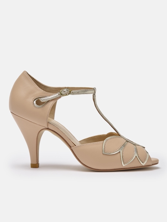 Rachel Simpson Mimosa Chaussures de Mariée Blush main product photo