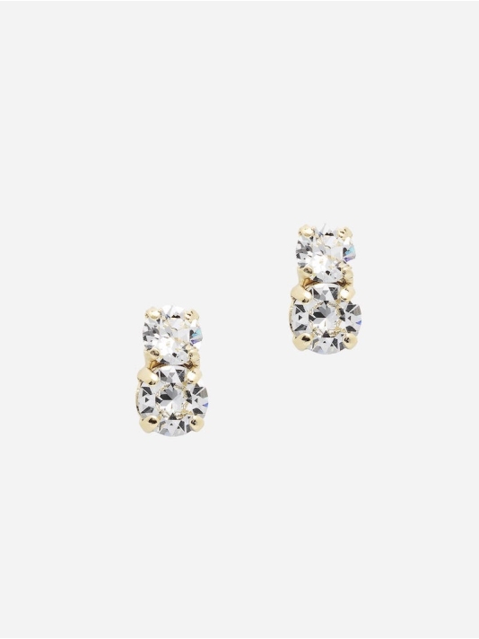 Abrazi Ava Double Boucle d'Oreille Or main product photo