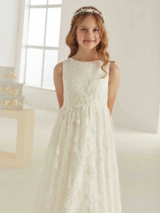 Bianco Evento ME1800 Robe de demoiselles d'honneur main product photo