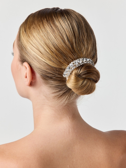 Poirier Peigne cheveux BB-75011 doré main product photo