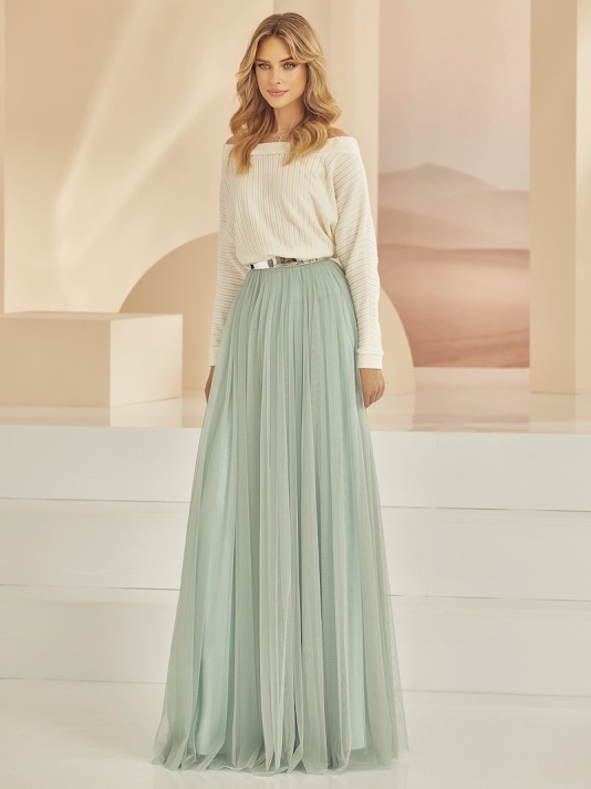 Bianco Evento Passion Jupe Mint main product photo