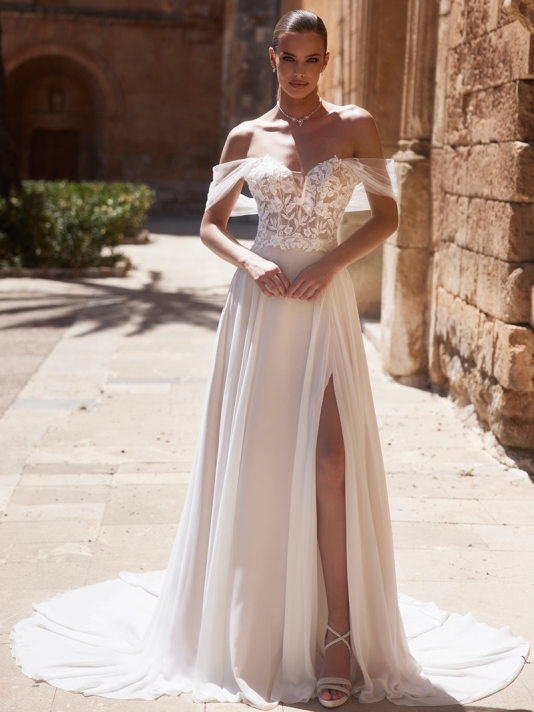 Bianco Evento Raisa Jupe de mariée main product photo
