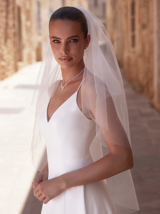 Bianco Evento S496 Voile - 110/70 cm main product photo