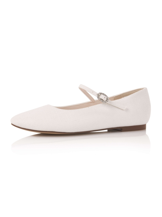 Rainbow Club Binx Chaussure de Communion Off-White main product photo