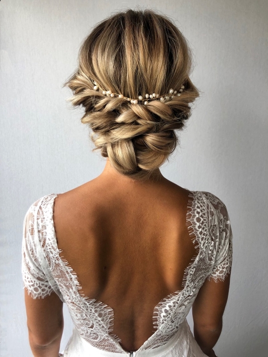 Sally Jane Bridal Dinja Cheveux Argent main product photo