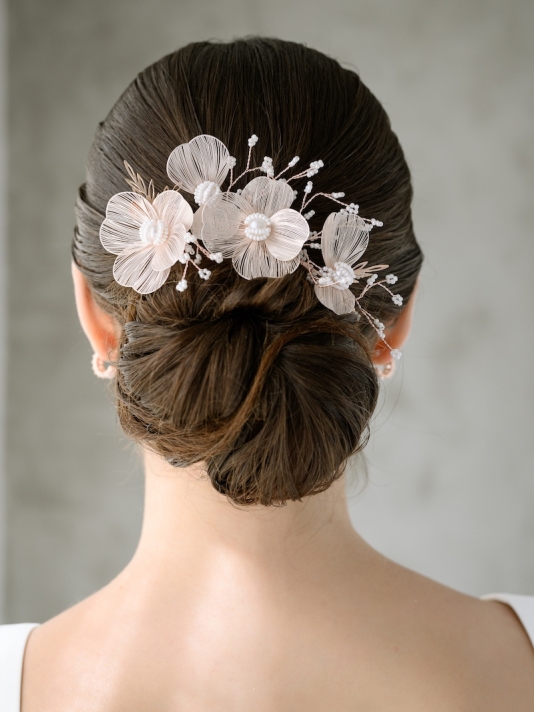 G. Westerleigh HC1116RG Pince à cheveux or rose main product photo