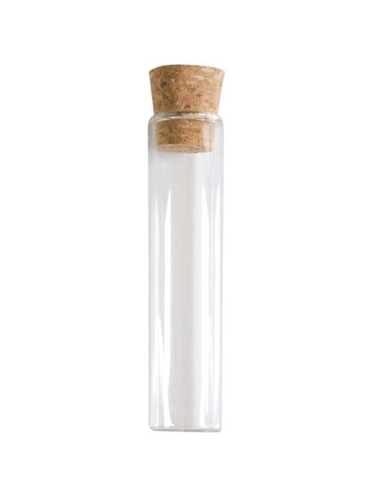 Tubes en verre avec liège (10cm) main product photo