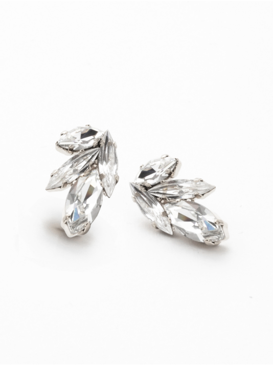 Abrazi Liz Boucles d'Oreilles Argent main product photo