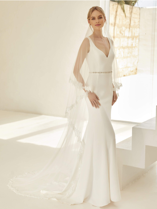 Bianco Evento S427 Voile - 220/80 cm main product photo