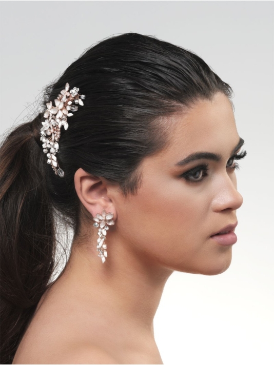 Poirier NC-1334 Boucles d'oreilles Or rose main product photo