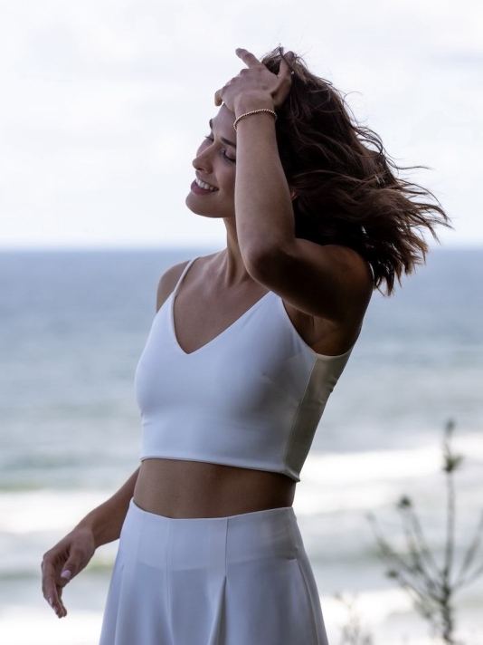 Novias Esmeralda Top Ivoire main product photo