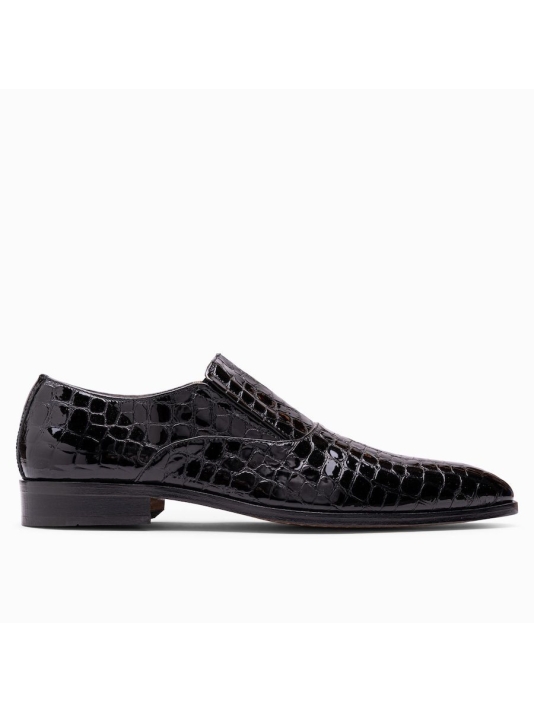 Paulo Bellini Mantova Noir Chaussure Mariage Homme main product photo
