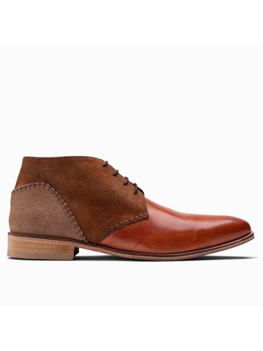 Paulo Bellini Olbia Chaussure Mariage Homme Cognac main product photo