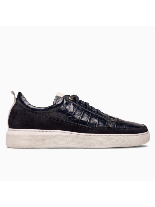 Paulo Bellini Rome Baskets Homme Mariage Blue Croco main product photo