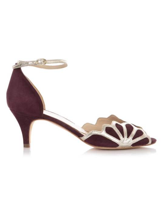 Rachel Simpson Isadora Chaussures Mariage Rouge main product photo