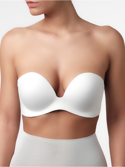 Soutien-Gorge Adhesive Ivoire Poirier TA-02  main product photo