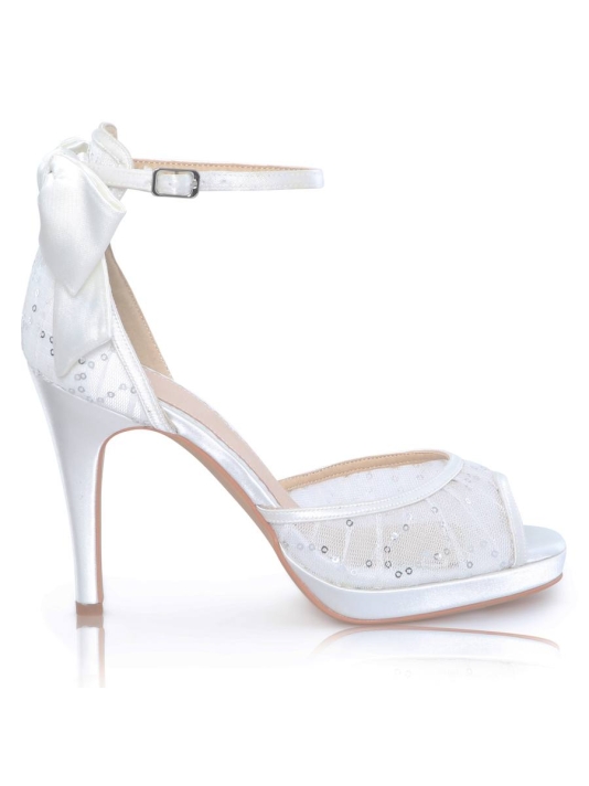The Perfect Bridal Company Joss Ivoire Chaussure Mariage main product photo